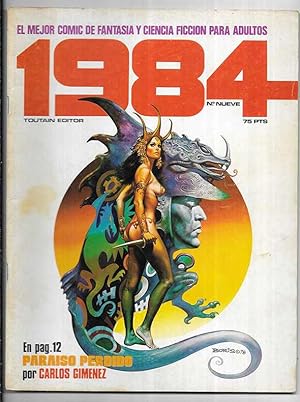 1984 Comic de la Fantasia y Ciencia Ficción para adultos.Nº 9 1º edición