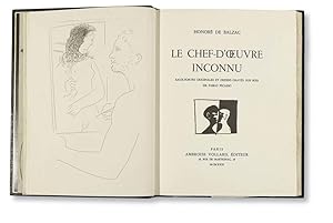 Seller image for Chef-d'oeuvre inconnu - Deluxe copy on Imperial Japan paper signed by Picasso and Vollard with the extra suite on Vlin de Rives for sale by ART...on paper - 20th Century Art Books