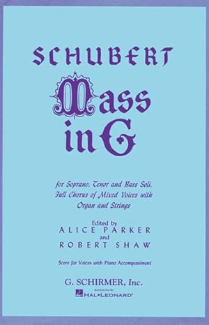 Seller image for Mass in G for sale by GreatBookPrices