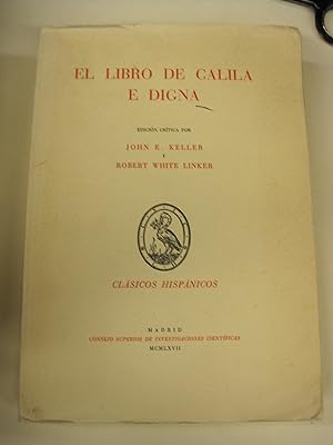 Seller image for El libro de Calila e Digna, edicion critica for sale by Stony Hill Books
