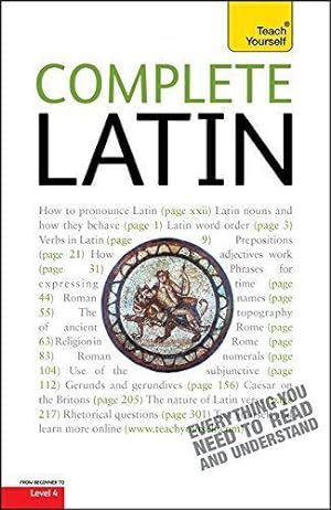 Image du vendeur pour Complete Latin: Teach Yourself mis en vente par WeBuyBooks