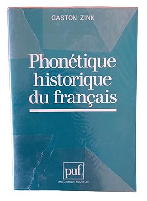 Imagen del vendedor de Phontique historique du franais : manuel pratique a la venta por Librairie Douin