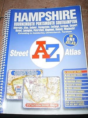 Seller image for A-Z Hampshire County Atlas (Street Maps & Atlases S.) for sale by Sarah Zaluckyj