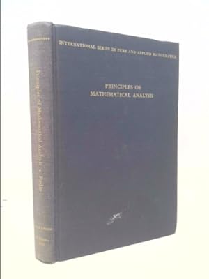Bild des Verkufers fr Principles of Mathematical Analysis. Second Edition zum Verkauf von ThriftBooksVintage