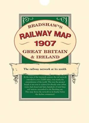 Imagen del vendedor de Bradshaw's Railway Folded Map 1907 a la venta por WeBuyBooks