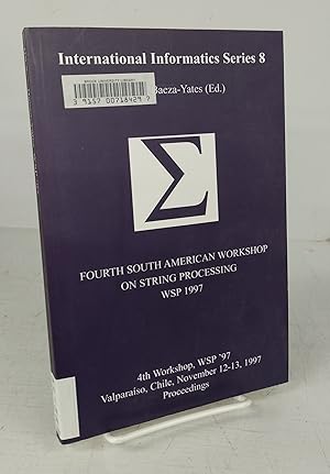 Bild des Verkufers fr Fourth South American Workshop on String Processing (WSP 1997) zum Verkauf von Attic Books (ABAC, ILAB)