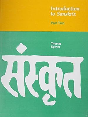 Bild des Verkufers fr Introduction to Sanskrit: Part 2 zum Verkauf von WeBuyBooks