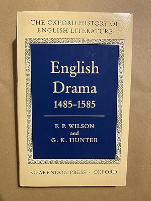 Immagine del venditore per English Drama 1485-1585 (The Oxford History of English Literature) venduto da BBBooks