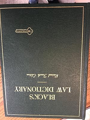 Imagen del vendedor de Black's Law Dictionary Revised Fourth Edition a la venta por TRU Hospice Thrift Shop