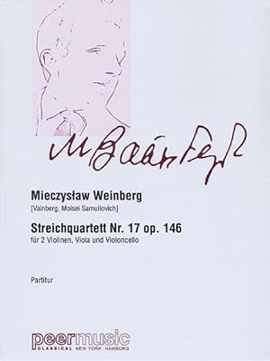 Seller image for Streichquartett Nr. 17 Op. 146 / String Quartet No. 17 Op. 146 : Fur Zwei Violinen, Viola Und Violoncello / for Two Violins, Viola and Violoncello for sale by GreatBookPrices