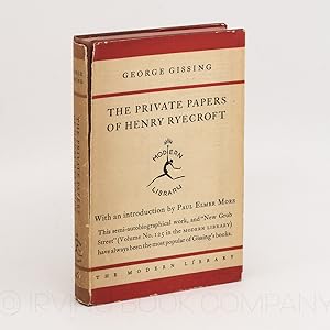 The Private Papers of Henry Ryecroft (Modern Library No. 46)