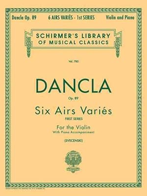 Image du vendeur pour 6 Airs Varies, Op. 89 : Violin and Piano mis en vente par GreatBookPrices