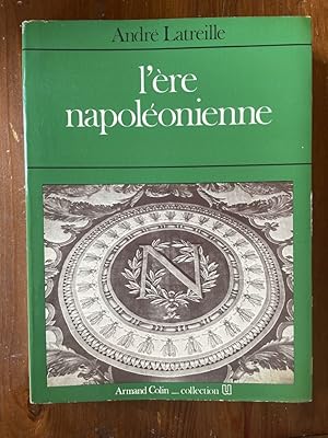 Bild des Verkufers fr L're napolonienne zum Verkauf von Librairie des Possibles