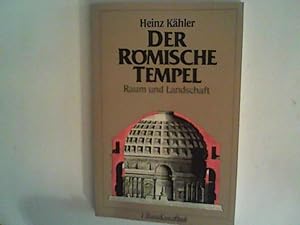 Seller image for Der rmische Tempel. Raum und Landschaft. for sale by ANTIQUARIAT FRDEBUCH Inh.Michael Simon