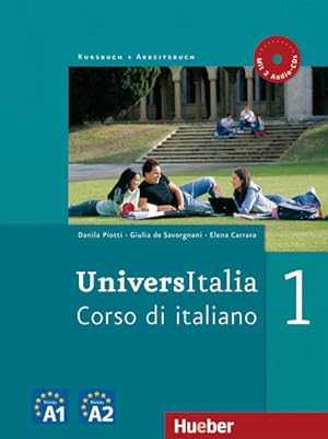 Bild des Verkufers fr UniversItalia 1: Corso di italiano / Kurs- und Arbeitsbuch mit 2 Audio-CDs zum Verkauf von Studibuch