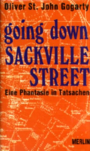 Bild des Verkufers fr As I was going Down Sackville Street: Eine Phantasie in Tatsachen zum Verkauf von Studibuch