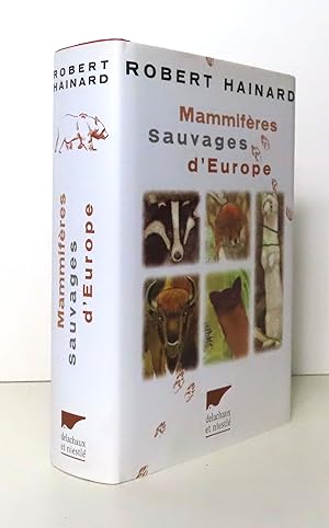 Mammifères Sauvages d'Europe. Insectivores, pinnipèdes, chéiroptères, cétacés, ongulés, carnivore...