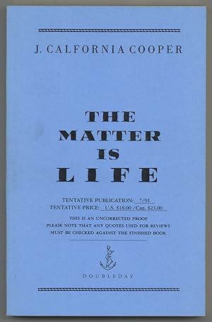 Imagen del vendedor de This Matter is Life a la venta por Between the Covers-Rare Books, Inc. ABAA