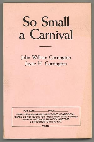 Bild des Verkufers fr So Small a Carnival zum Verkauf von Between the Covers-Rare Books, Inc. ABAA