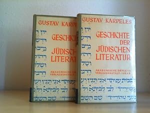 Geschichte der jüdischen Literatur. (2 Bände KOMPLETT)