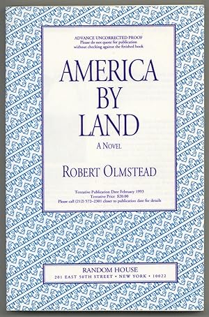 Bild des Verkufers fr America By Land zum Verkauf von Between the Covers-Rare Books, Inc. ABAA