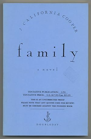 Imagen del vendedor de Family a la venta por Between the Covers-Rare Books, Inc. ABAA