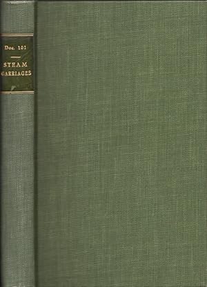 Image du vendeur pour Report on Steam Carriages, by a Select Committee of the House of Commons of Great Britain: with the Minutes of Evidence and Appendix Reprinted by Order of the House of Representatives mis en vente par Americana Books, ABAA