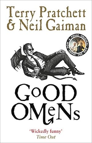 Imagen del vendedor de GOOD OMENS Paperback Novel (Terry Pratchett & Neil Gaiman - 2014) a la venta por Comics Monster