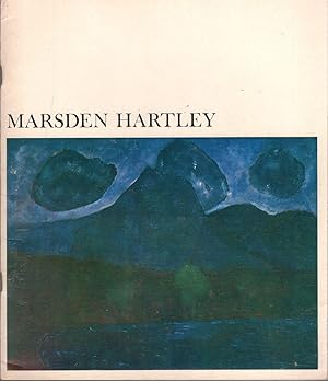 Marsden Hartley: Painter/Poet 1877-1943