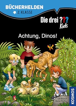 Image du vendeur pour Die drei ??? Kids, Bcherhelden 2. Klasse, Achtung, Dinos! mis en vente par buchlando-buchankauf