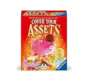 Bild des Verkufers fr Ravensburger Spiele 22577 - Cover your Assets - einfaches Kartenspiel fr Kinder und Erwachsene ab 7 Jahren, fr 2-6 Spieler zum Verkauf von moluna