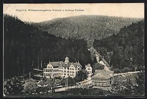 Ansichtskarte Nagold, Militärgenesungsheim Waldeck und Kurhaus Waldlust