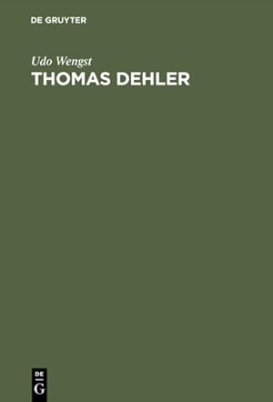 Bild des Verkufers fr Thomas Dehler, 1897-1967: Eine politische Biographie zum Verkauf von Buchhandlung Loken-Books