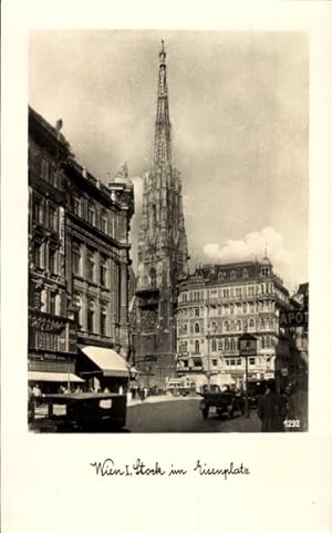 Ansichtskarte / Postkarte Wien 1 Innere Stadt, Stock im Eisenplatz