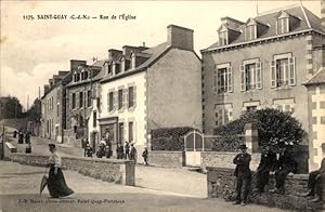 Ansichtskarte / Postkarte Saint Quay Portrieux Côtes dArmor, Rue de lEglise
