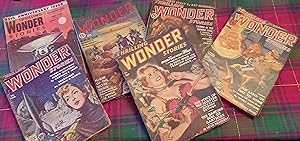 THRILLING WONDER STORIES. An attractive collection of 44 original issues in stunning pictorial wr...