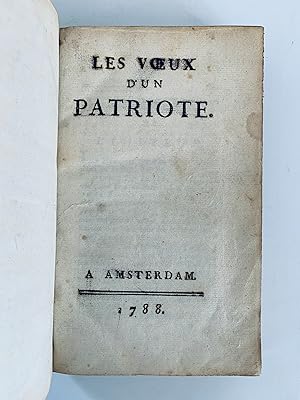 Les voeux d'un patriote