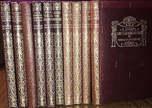 10 Vols, of the Macmillan pocket edn, c1920s, cloth binding.ket Edn