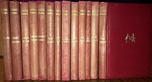 13 Vols, Constable, 1919, Full soft leather pocket Edn