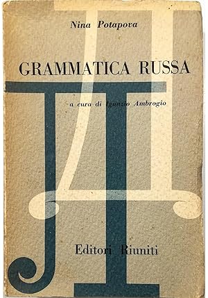 Seller image for Grammatica russa for sale by Libreria Tara