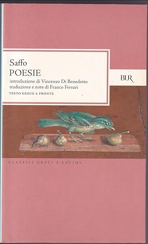 Image du vendeur pour Poesie Introduzione di Vincenzo di Benedetto Traduzione e note di Franco Ferrari mis en vente par Libreria Tara