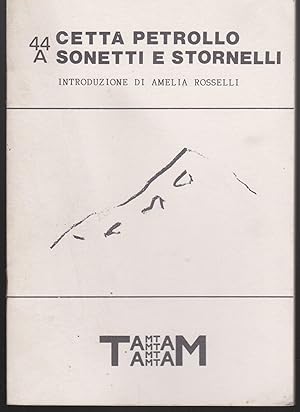 Bild des Verkufers fr Sonetti e stornelli Introduzione di Amelia Rosselli (1977/1984) zum Verkauf von Libreria Tara