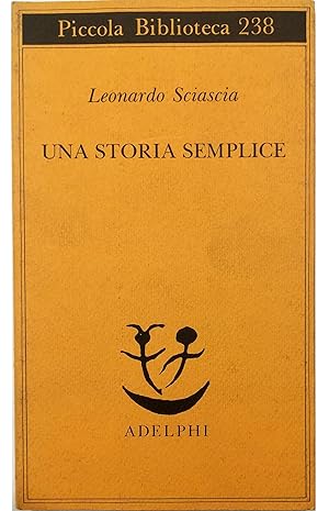 Imagen del vendedor de Una storia semplice a la venta por Libreria Tara