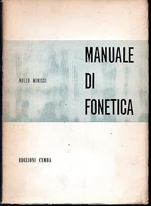 Manuale di fonetica