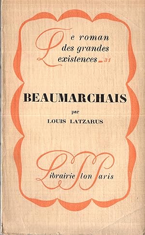Immagine del venditore per Beaumarchais. (exemplaire sur pur fil) venduto da Librairie Lalibela