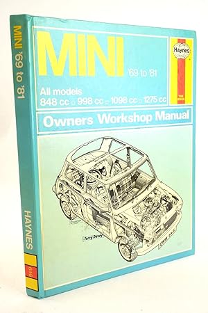 Imagen del vendedor de MINI OWNERS WORKSHOP MANUAL 1969 TO 1981 a la venta por Stella & Rose's Books, PBFA