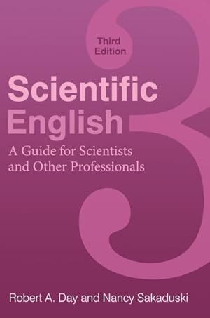 Imagen del vendedor de Scientific English : A Guide for Scientists and Other Professionals a la venta por GreatBookPrices