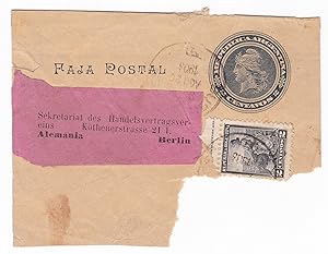 Ganzsache PWT Argentinien 2 Centavos 1903 Berlin Handelsvertragsverein