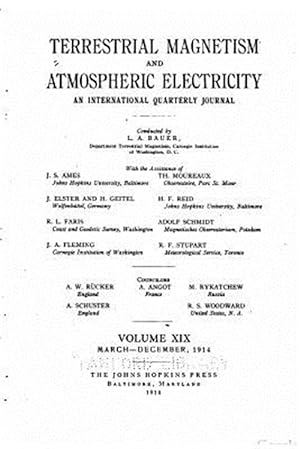 Immagine del venditore per Terrestrial Magnetism and Atmospheric Electricity venduto da GreatBookPrices