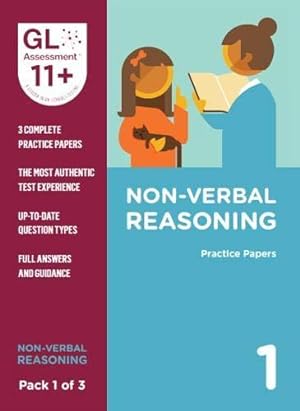 Imagen del vendedor de GL Assessment 11+ Practice Papers Non-Verbal Reasoning Pack 1 (Multiple Choice) a la venta por WeBuyBooks